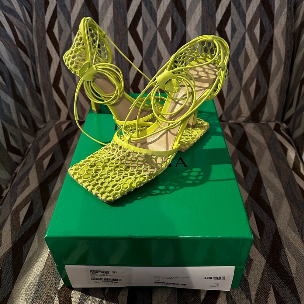 Bottega Veneta Mesh Sandals